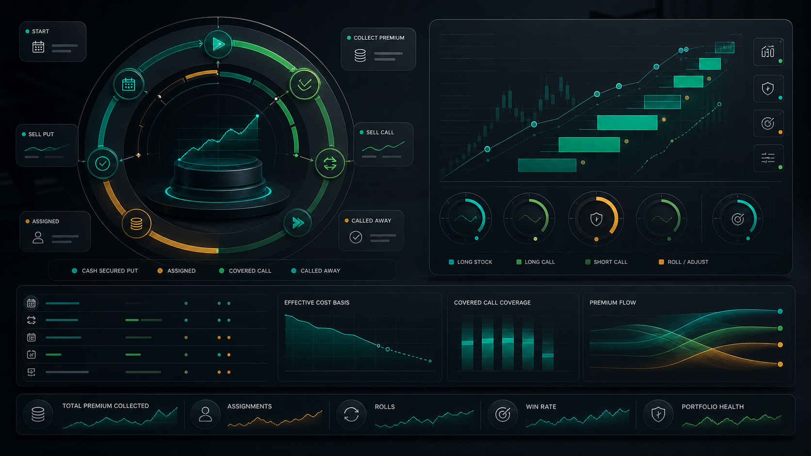 Wheel and PMCC Tracking: Following the Full Lifecycle